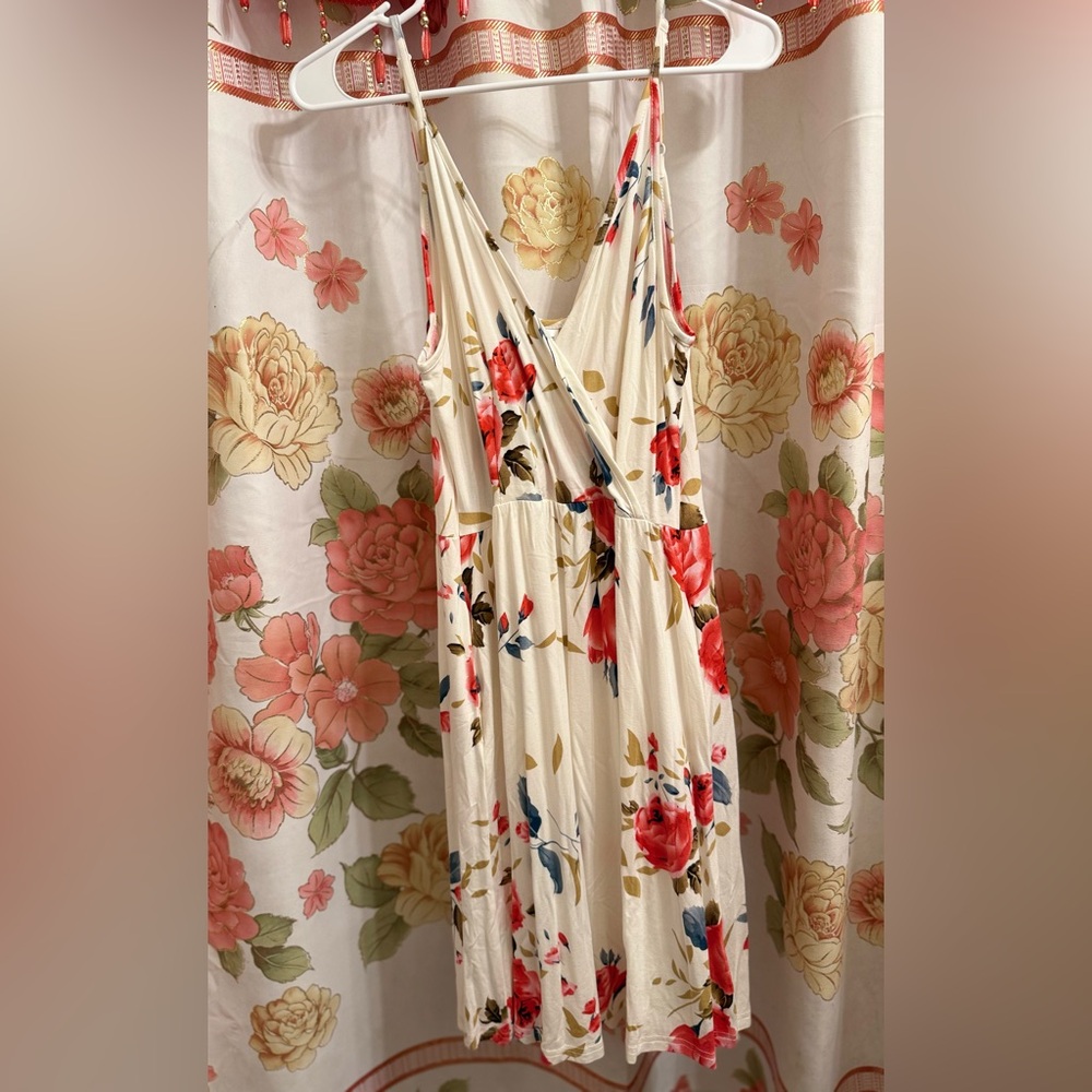 Floral Sleeveless Maxi Dress NEW!
